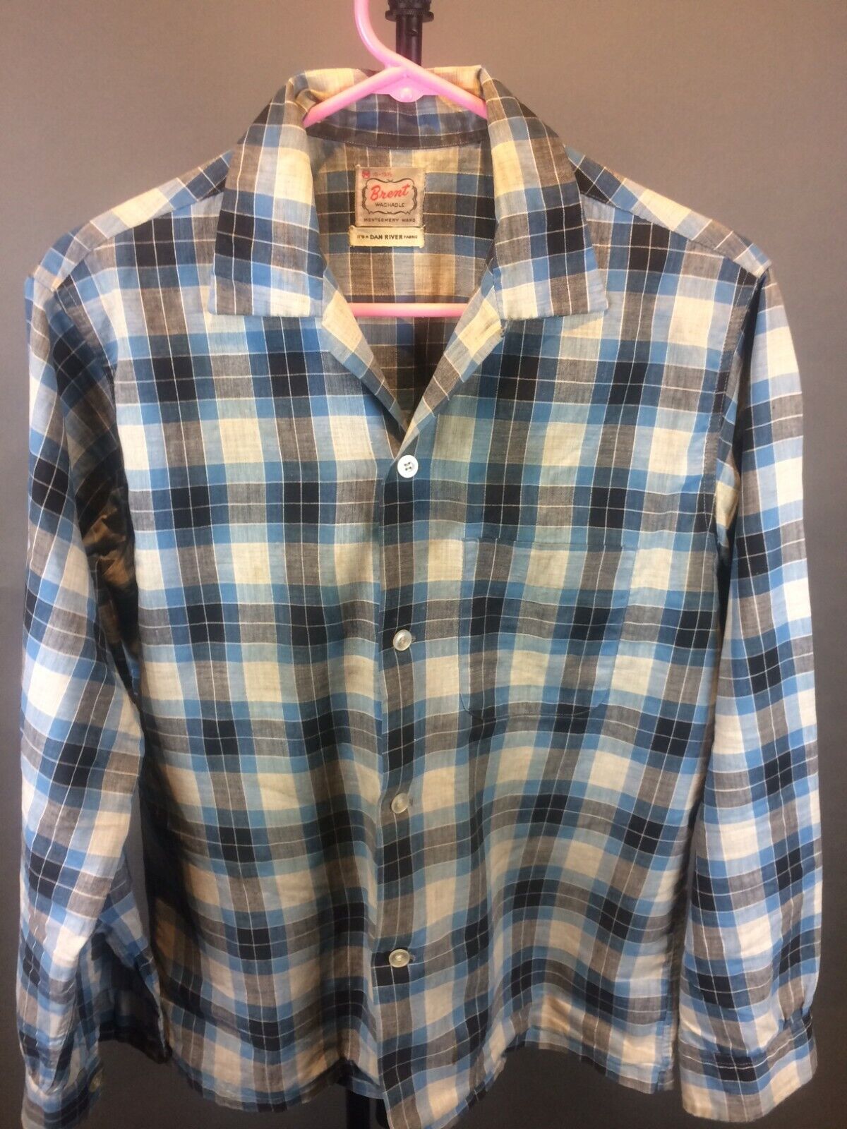 Vintage 1950's Brent Men's Long Sleeve Rayon Shirt | eBay Vintage 1950's Brent Men's Long Sleeve Rayon Shirt | eBay