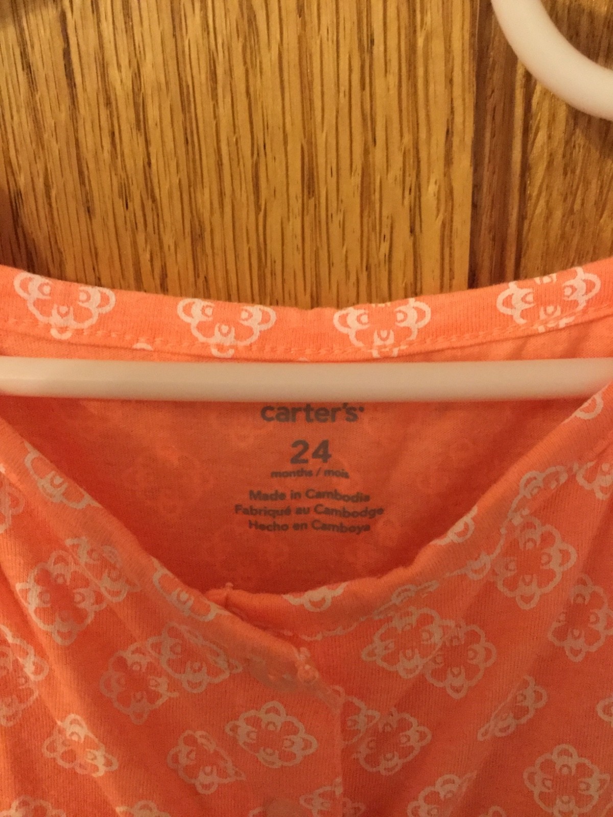 Carters 24 month orange sundress