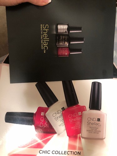 セール，大得価 CND シェラック シックコレクションキット