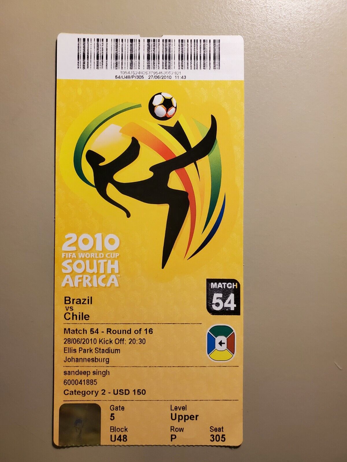FIFA WORLD CUP 2010 TICKETS MATCH 54,58,60,62 | eBay FIFA WORLD CUP 2010 TICKETS MATCH 54,58,60,62 | eBay