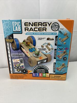 Epic Lab ENERGY RACER Model and Kinetic Energy Kit PA-7068 NIB