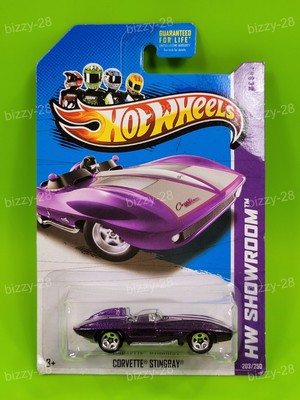 Hot Wheels HW SHOWROOM '13 ~ CORVETTE STINGRAY (Purple) (203/250) X1972 New!