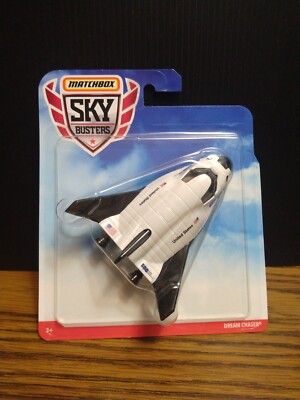 (1) 2018 Matchbox Sky Busters Dream Chaser Sierra Nevada Shuttle FKV31 (L36) 