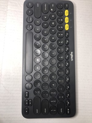 Pre-owned Logitech K380 Multi-Device Bluetooth Keyboard - Grey