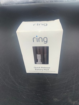 Ring Video Doorbell Quick Release Rechargeable Battery Pack New Open Box
