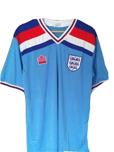 England World Cup ‘82 Shirt Score Draw Retro England 1982 World Cup Home Shirt |