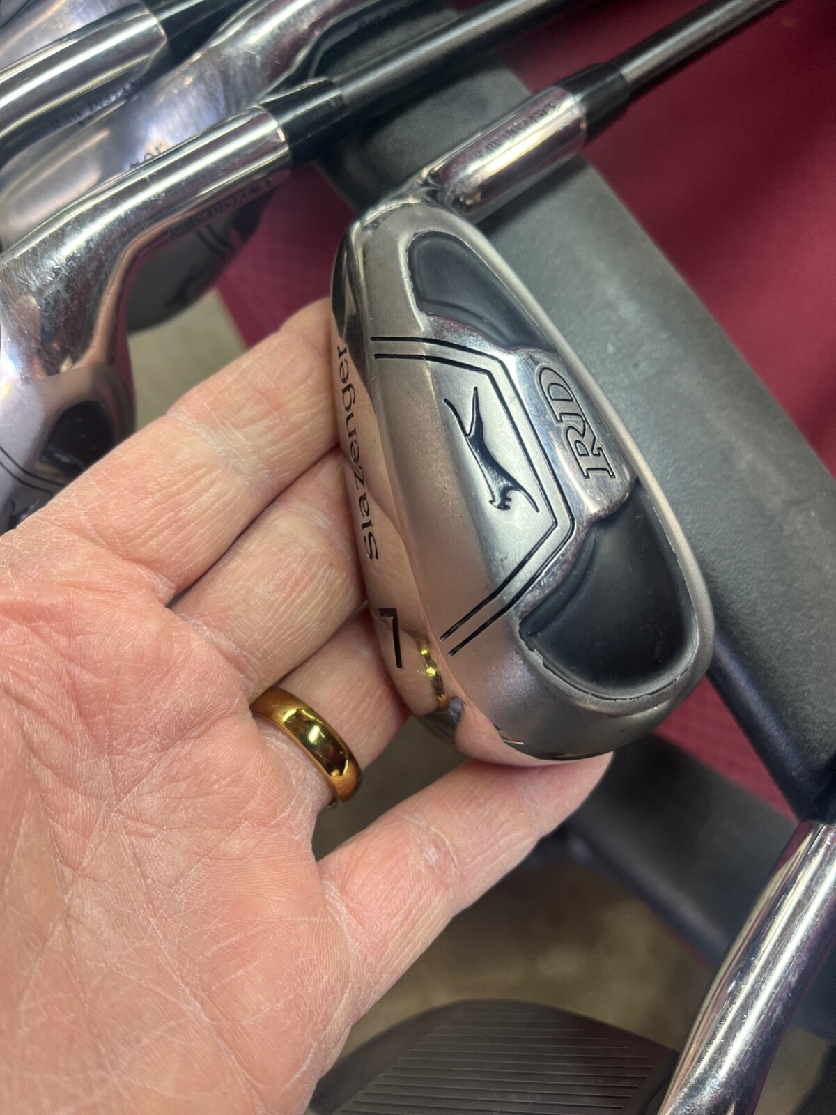 Slazenger Hybrid complete iron set 3-9 & PW Senior flex Graphite Nice