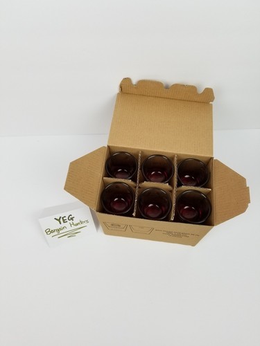 12 Bacardi Fuego Shot Glass 35ml 1oz Red & Clear New Set of 12 Canadian Seller