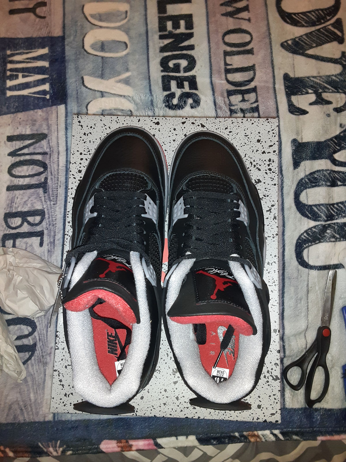 Nike Air Jordan 4 Bred Reimagined Black Red AJIV FV5029-006 Nike Air Jordan 4 Bred Reimagined Black Red AJIV FV5029-006
