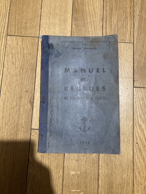 Marine Nationale Manuel Des Recrues Des Equipages De La Flote 1952