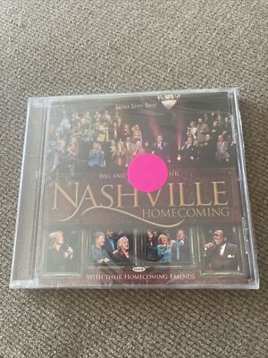 NEW CD BILL & GLORIA GAITHER & HOMECOMING FRIENDS NASHVILLE HOMECOMING 2009 CD