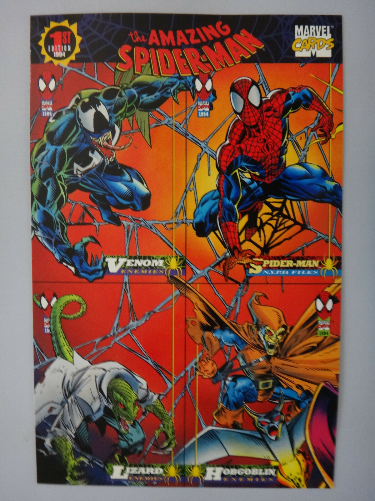 Collectors Trading Cards SPIDER MAN THE AMAZING SPIDER MAN 