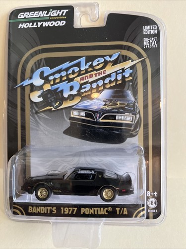 1977 PONTIAC FIREBIRD TRANS AM &ldquo;Smokey & the Bandit" - 1:64 - GREENLIGHT SEALED