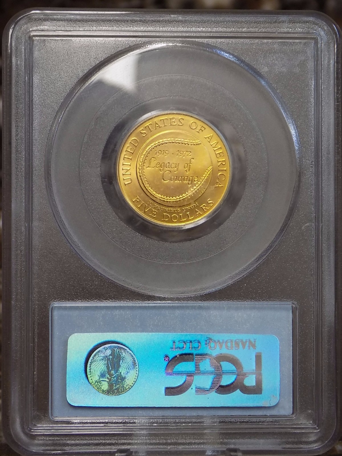 1997-W Jackie Robinson $5 Gold Uncirculated PCGS MS-69 US Commemorative Coins