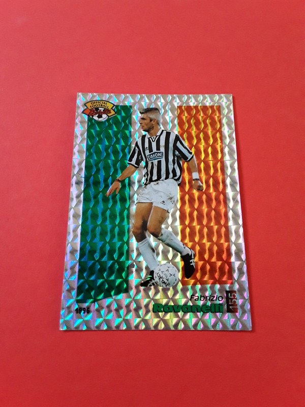 Panini Foot 1996 Fabrizio Ravanelli Juventus Italie 