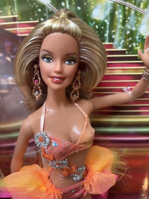2011 Mattel Barbie ABC Dancing With The Stars Samba Pink Label Doll New In Box