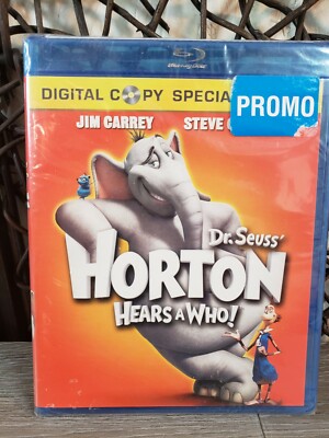 NEW DR. SEUSS HORTON HEARS A WHO Blu-Ray Digital Copy Special Edition Jim Carrey