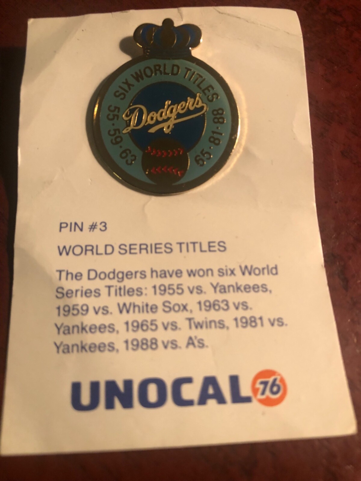 Los Angeles Dodgers Six World TitlesPin | eBay Los Angeles Dodgers Six World TitlesPin | eBay