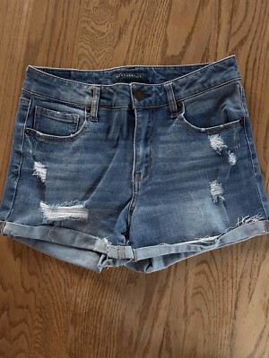 Aeropostale Shorts Size 8 Flex Effects High Waisted MIDI 