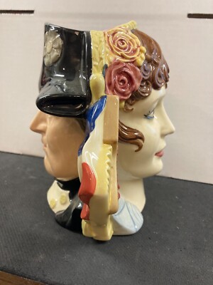 ROYAL DOULTON 'NAPOLEON /JOSEPHINE' LARGE 2 SIDED JUG D6750 STAR-CROSSED LOVERS