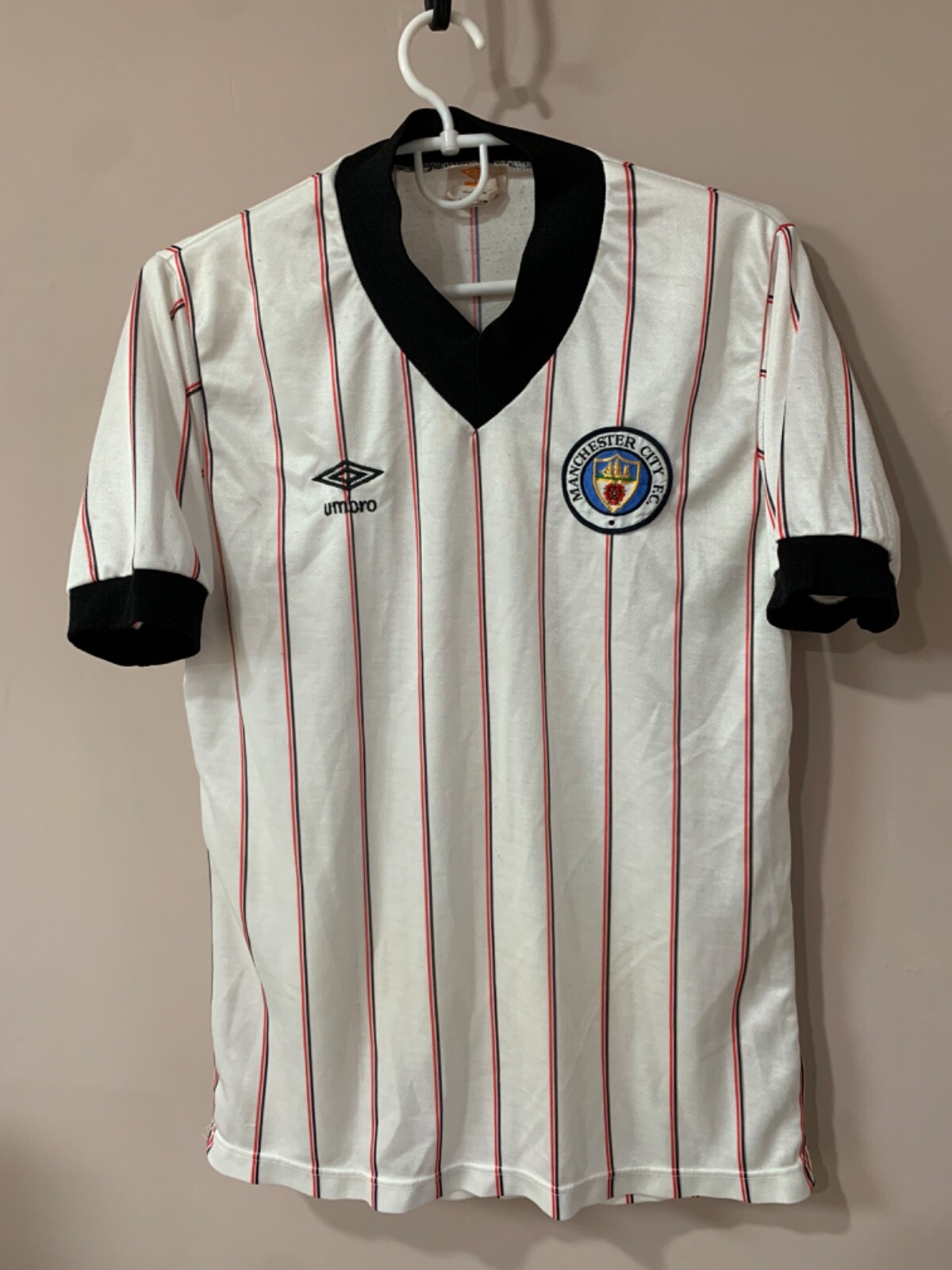 洋服通販 - 新作アイテムを Manchester Vintage Umbro Shirt Football Away 1982/84 City ウェア