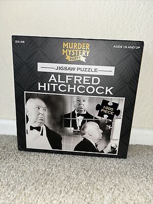 Alfred Hitchcock Jigsaw Puzzle A Mystery 1000 Pieces New