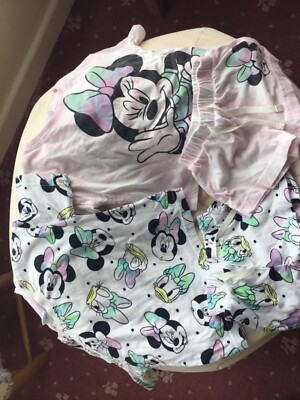 Baby girl summer pyjamas x 2 pairs size18-23 months preowned