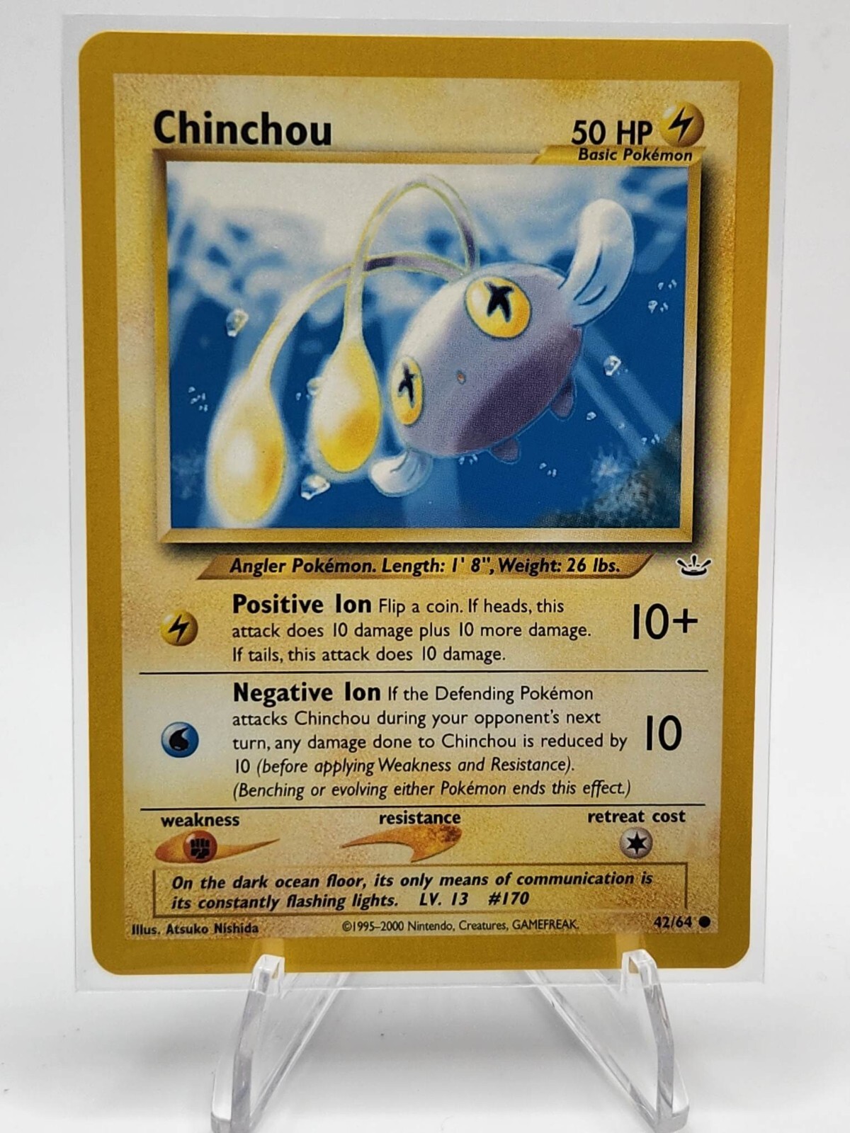 世界19枚 PSA10 チョンチー 旧裏 chinchou 2000 40 世界19枚 PSA10 チョンチー 旧裏 chinchou 2000 40 - メルカリ