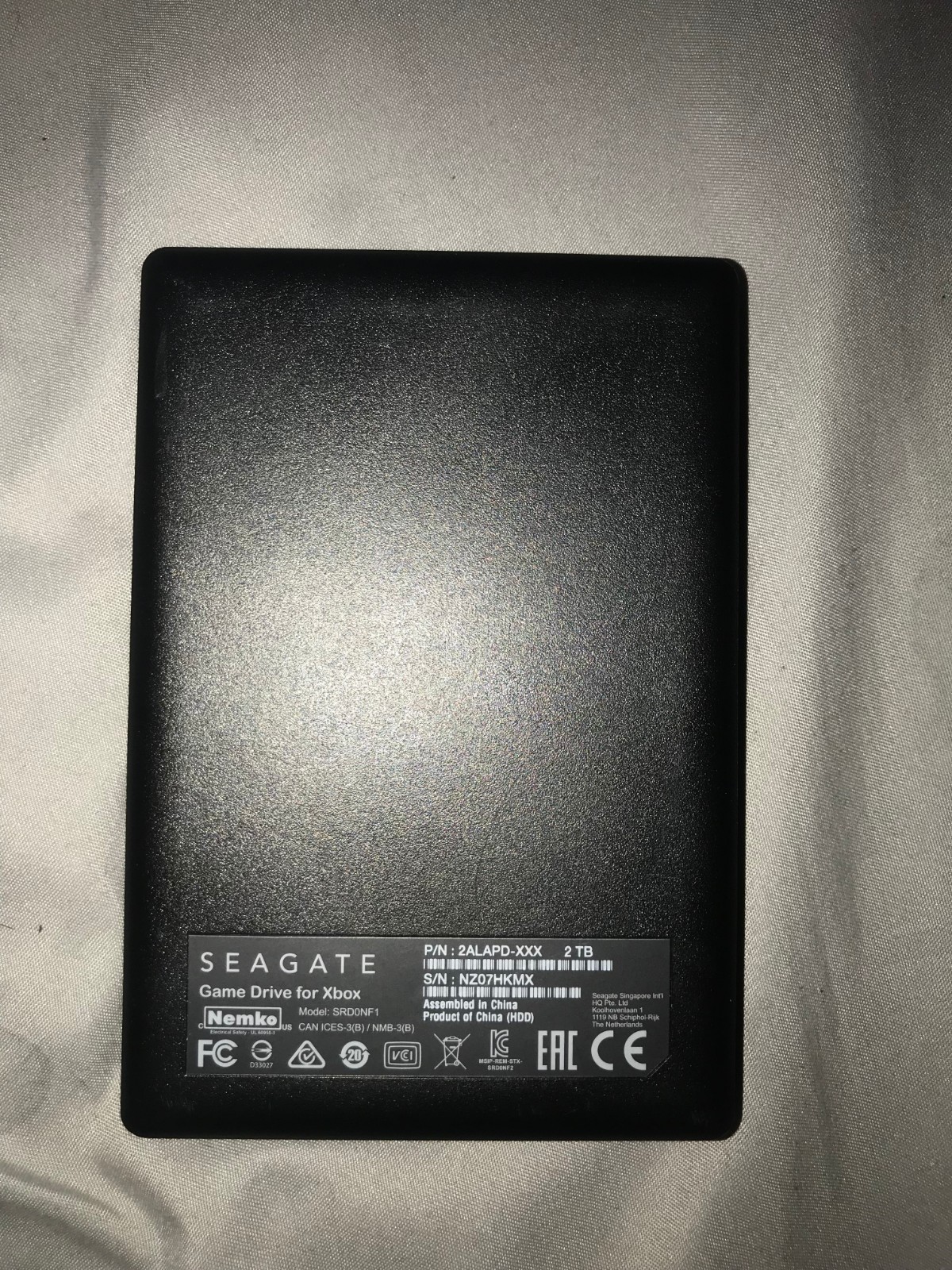 Seagate Game Drive for Xbox, 2TB Halo *Rare Collectors Item*