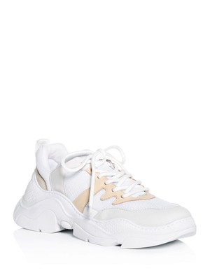 

Спортивные кроссовки женские SCHUTZ White Comfort Jackye с круглым носком на шнуровке 7,5 B, Белый, S2057600050001