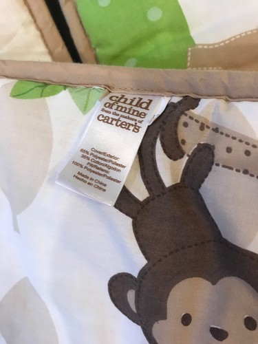 Carter’s Child Of Mine Jungle Crib Bumper