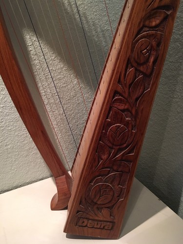 22 Strings DEURA Celtic Irish  Harp Lap FOLK