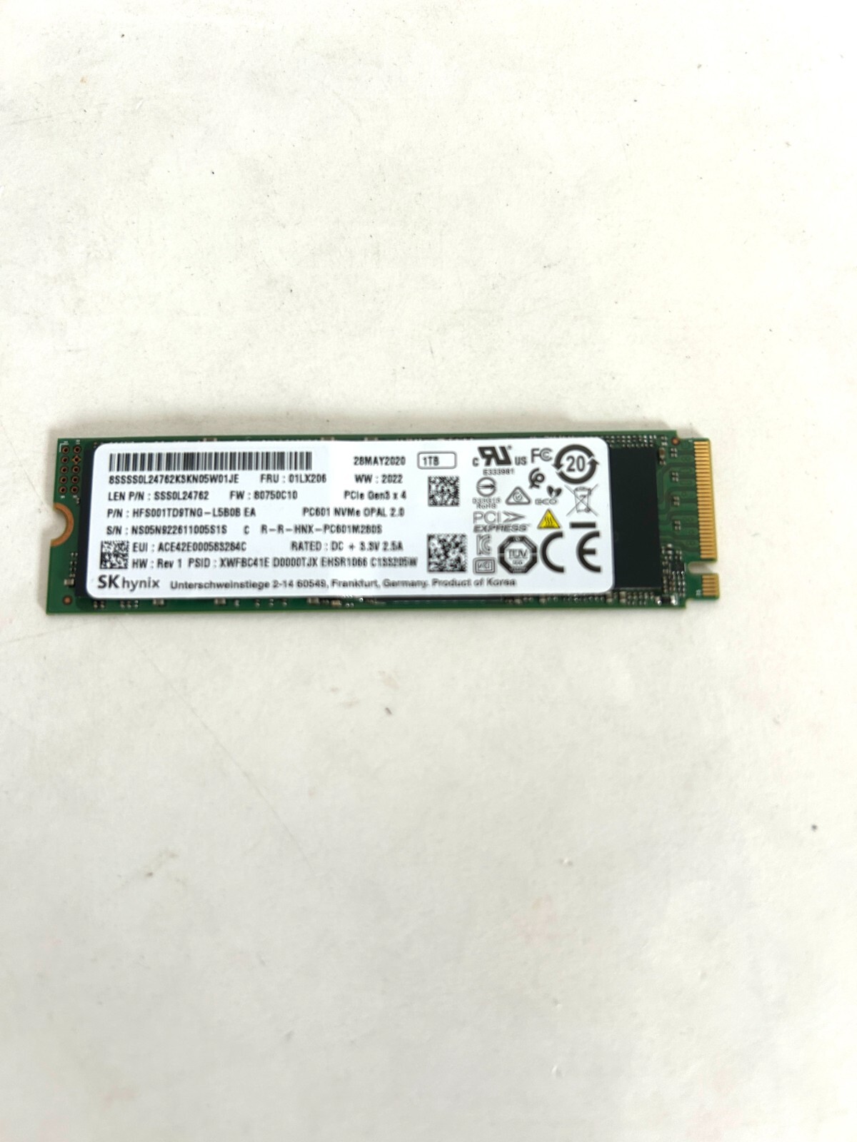 SK Hynix 1TB PCLe M.2 SSD mixed models | eBay