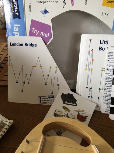 First Act Discovery Lap Harp Musical Instrament Kids Songs EUC