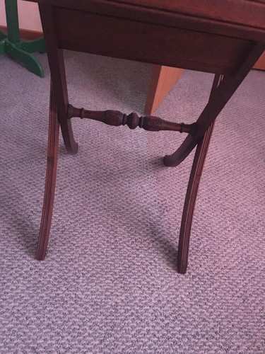 Antique Victorian Folding Card Table