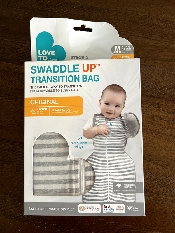Love To Dream Swaddle Up Transition Bag Silky Lux 1.0