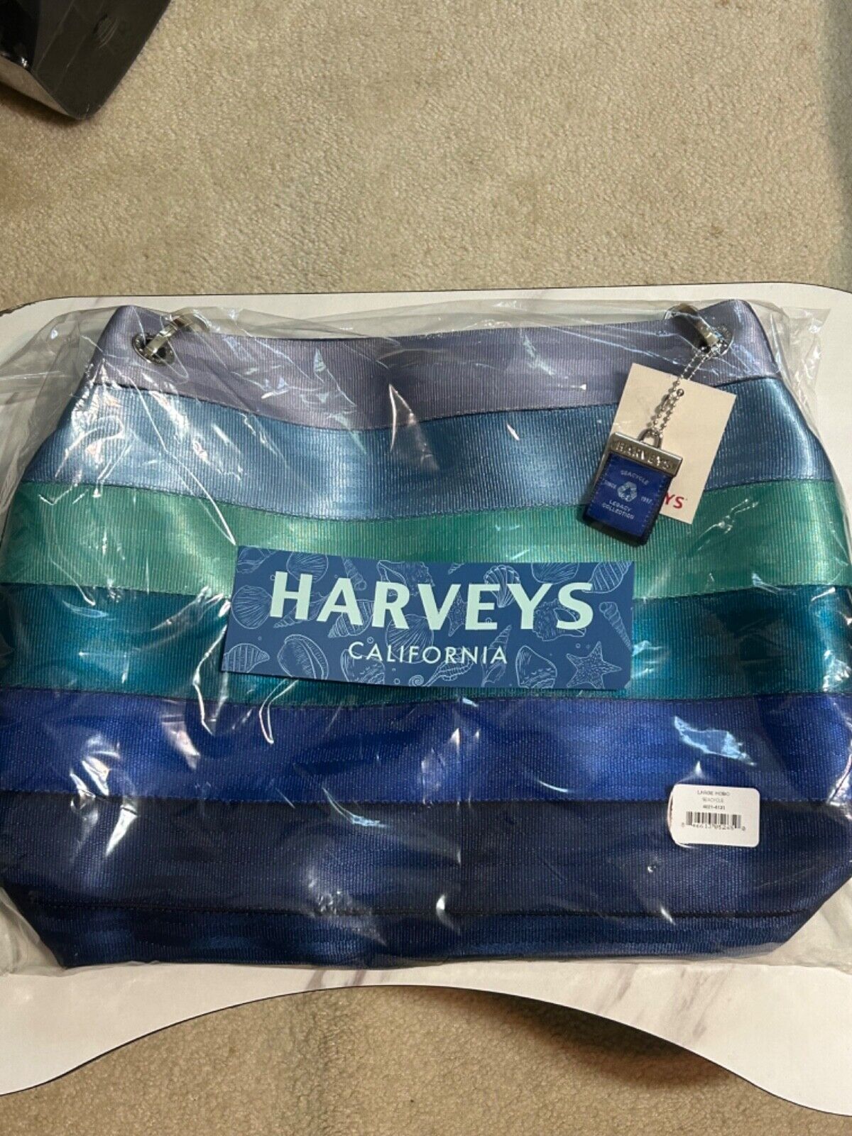 Harveys Seatbelt SEACYCLE Large Hobo - BRAND NEW | eBay Harveys Seatbelt SEACYCLE Large Hobo - BRAND NEW | eBay