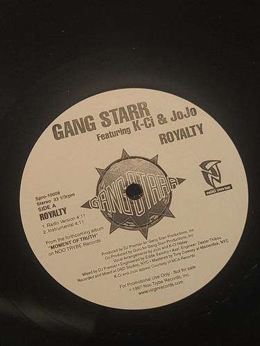 gang starr 7inch 45 レア盤 hiphop Records Gang Starr - Hard To Earn (Vinyl LP)