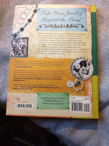 New BEYOND THE BEAD by Margot Potter Jewelry Crafting Instruction Book