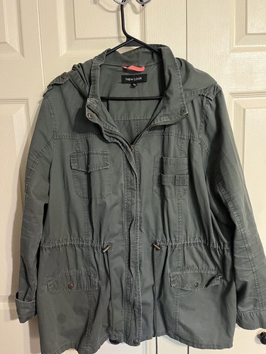 【新品未使用】enof/over size jacket/green/Mサイズ ENOF（イナフ）の「over size jacket（テーラードジャケット