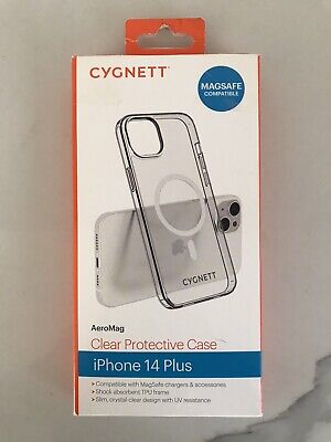 iPhone 14 Plus Cygnett Aeromag MagSafe Clear Protective Case Cover Accessory