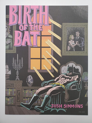 Birth of the Bat Josh Simmons NEW UNREAD Mansion Press Limited Edition of 1000