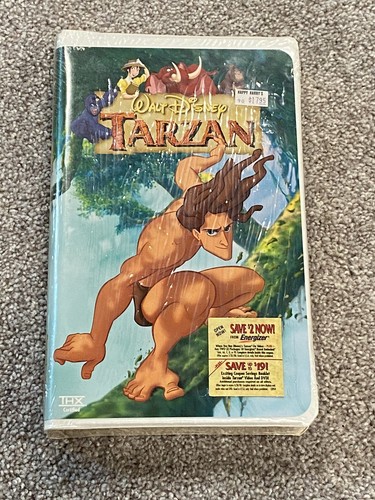Walt Disney Tarzan Movie VHS Tape Brand New Factory Sealed