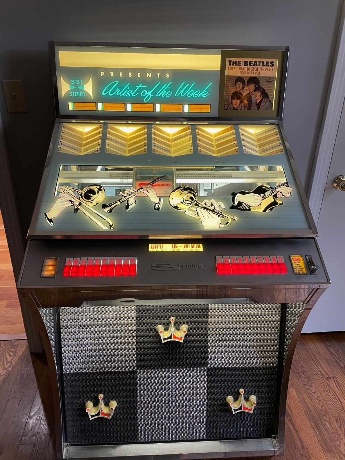 ジャンク SEEBURG SX-100 ジュークボックス マローダ 音響 直N2865333