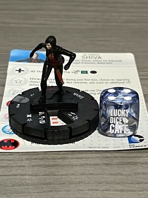 DC Heroclix Batman: Arkham Origins 018 Shiva Rare