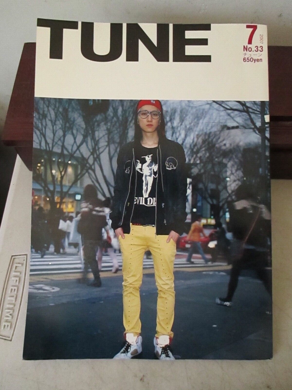FRUITS & TUNE 雑誌セット TUNE Magazine Male Street Harajuku Fashion No. 33 2007 Japan