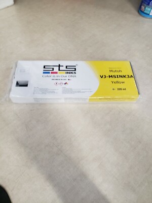 STS Inks 220ml Yellow replacement ink for Mutoh VJ-MSINK3A