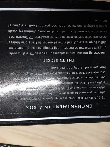 T3 Tourmaline Medium Domed Duality Flat Iron