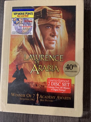 NEW- Lawrence of Arabia (DVD, 2001, 2-Disc Set, Limited Edition)