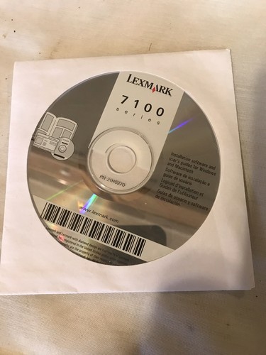 Lexmark 7100 Printer Installation And User’s Guide For Windows And Macintosh CD